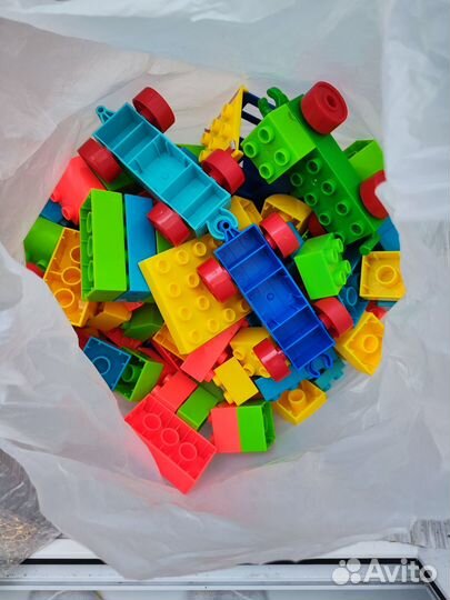 Конструктор аналог Lego duplo детали