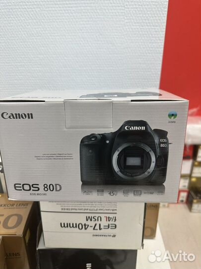 Canon eos 80d body