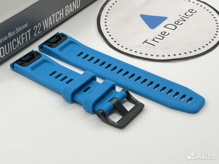 Оригинальный ремешок Garmin Quickfit 22mm Blue