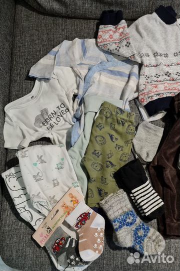 Пакет вещей на мальчика 62