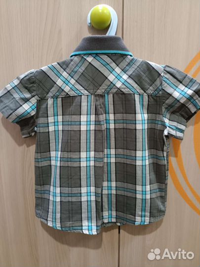 Рубашка на мальчика 80