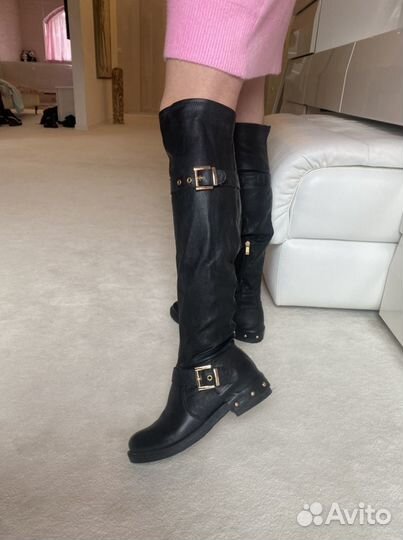 Сапоги ботфорты