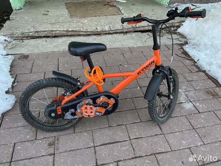 Детский велосипед btwin 16