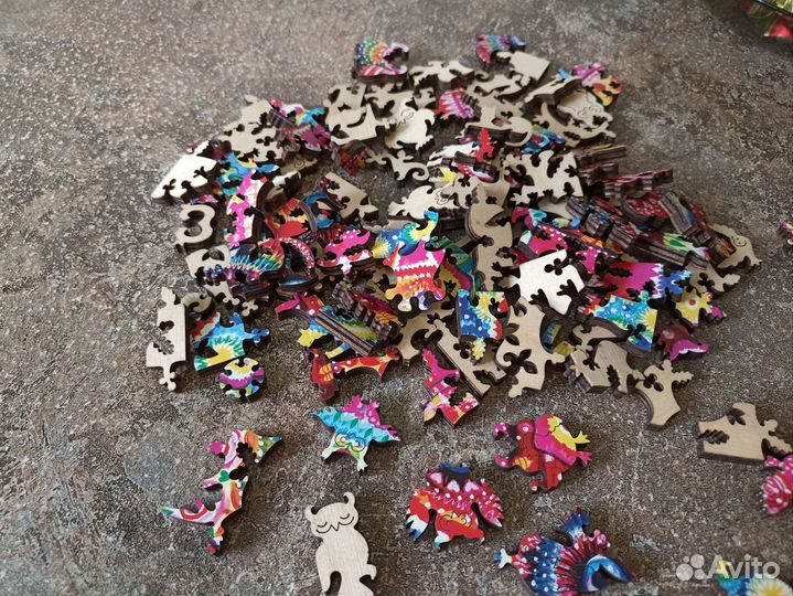 Деревянные пазлы davici