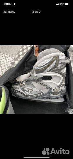 Коньки +сумка+перчатки