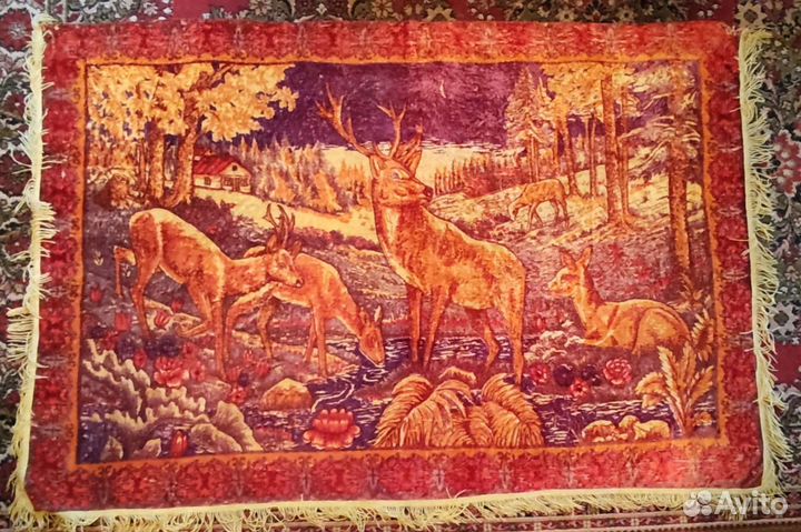 Гобелен ковер покрывало винтаж
