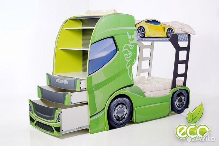 Двухъярусная кровать scania