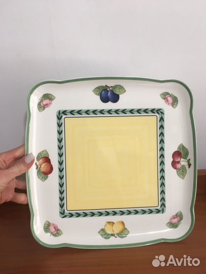 Villeroy boch french garden блюдо тарелка