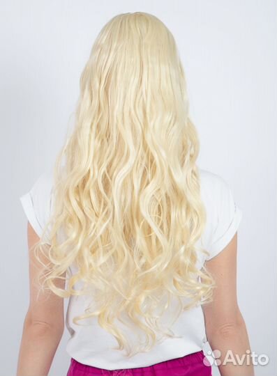 Волосы натуральные на заколках, на трессе