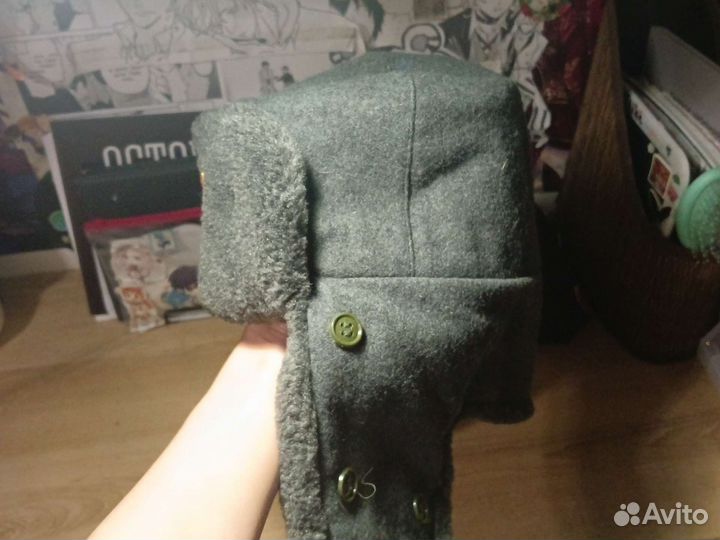 Мужская ушанка унисекс