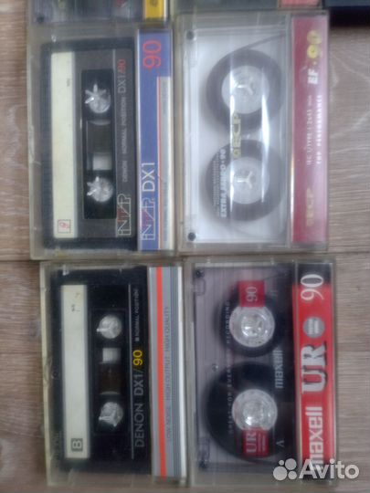 Аудиокассеты б/у