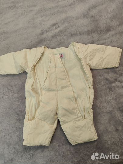 Зимний комбинезон для девочки 68