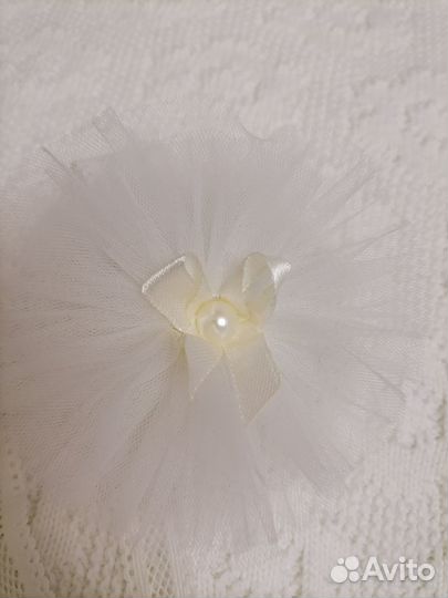 Бантик-повязка 2 украшения для девочек