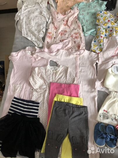 Пакет вещей на девочку 6-12 месяцев