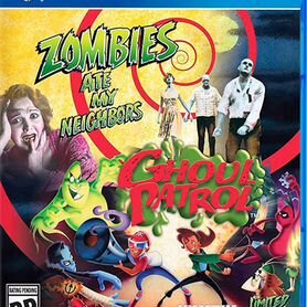 Zombies Ate My Neighbors and Ghoul Patrol PS4, анг