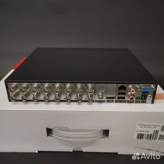 RA-5161v2 XVR видеорегистратор 16*5MN, EL Optimus