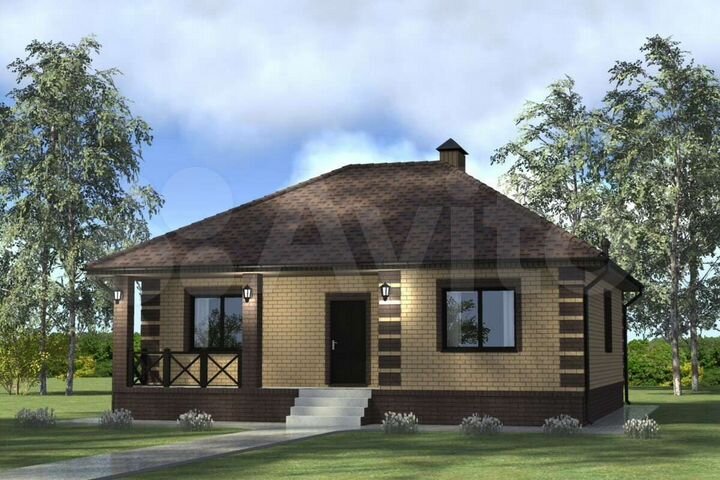 Дом 120 м² на участке 7 сот.