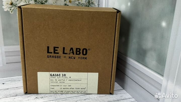 Духи LE labo grasse - NEW york gaiac 10 Ле лабо