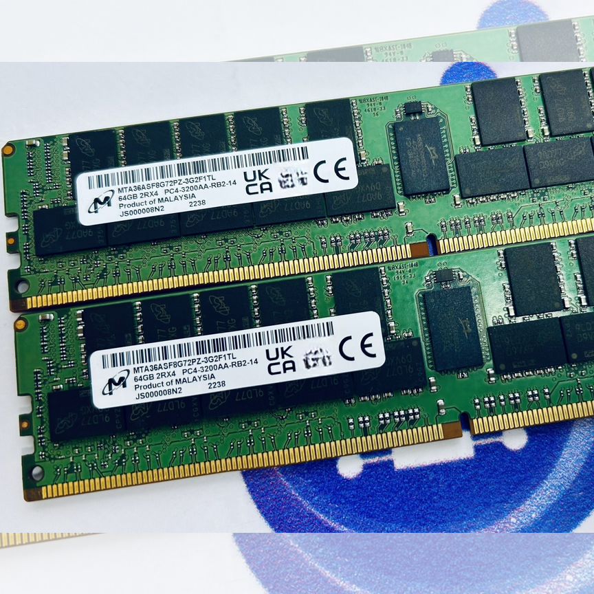 [MTA36ASF8G72PZ-3G2] Ddr4 64gb Ecc Reg Micron Mta36asf8g72pz-3g2