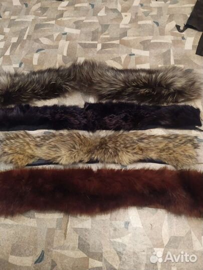Воротники меховые натуральные