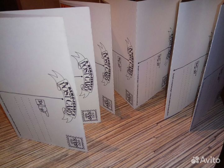 Набор почтовых карточек США 1991