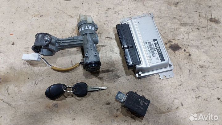 Комплект замка зажигания, эбу Matrix I рест