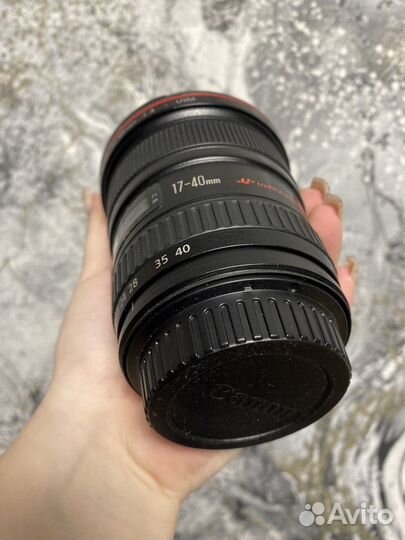 Объектив canon 17-40