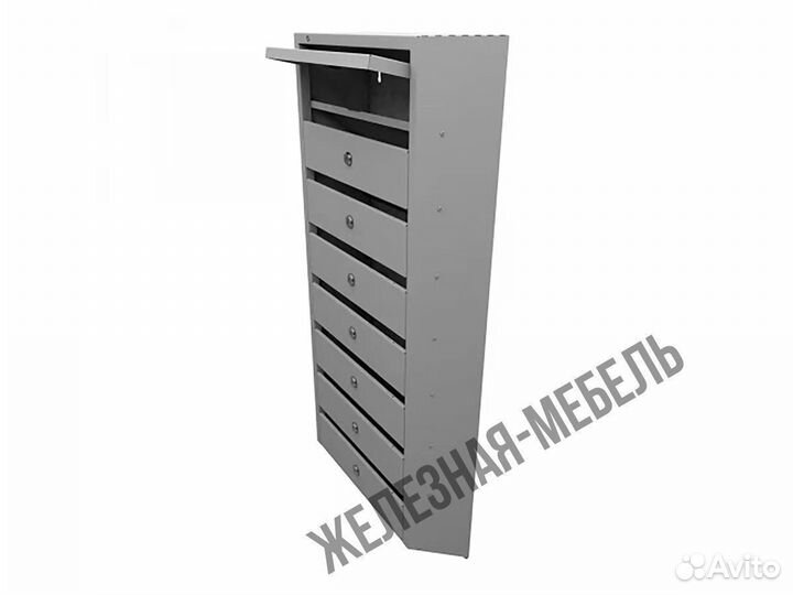 Почтовый ящик для подъездов Оптима на 8 секций