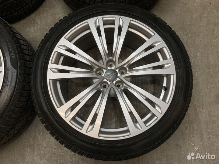 Кованые диски оригинал на зиме Audi A8 D5 New A7