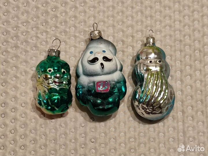 Елочные игрушки СССР