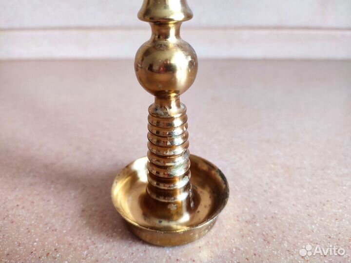 Подсвечник латунь СССР