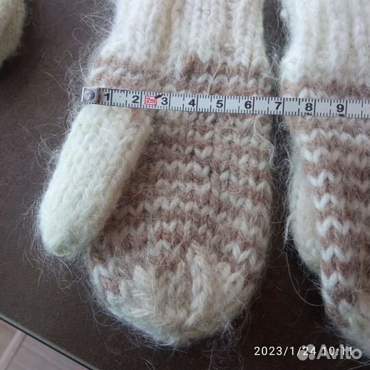 Варежки натуральные(теплые) 2-4г