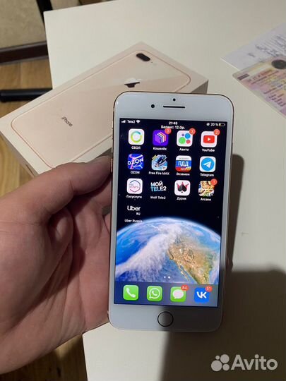 iPhone 8 Plus 64gb gold