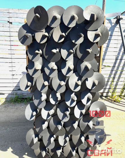 Винтовая свая 57мм длина 4м