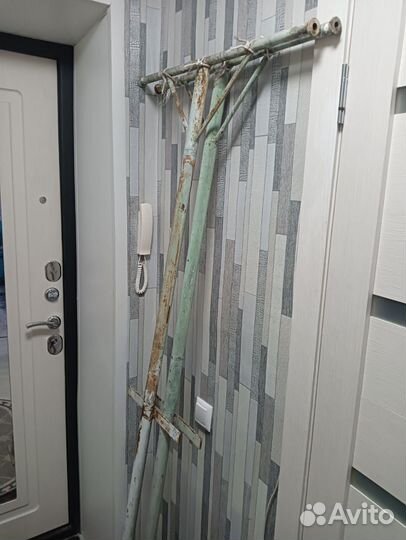 Столбы для уличной сушилки белья