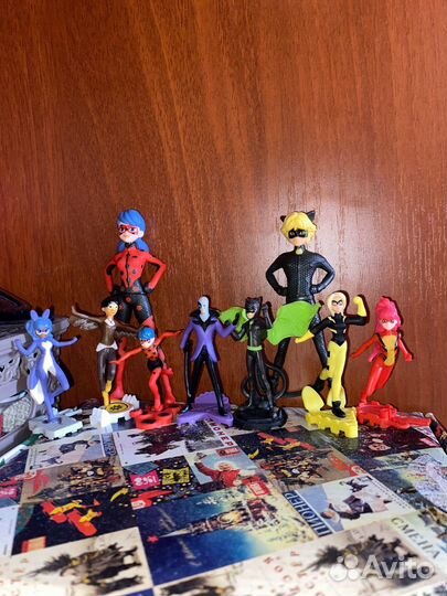 Игрушки из киндера леди баг