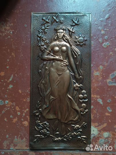 Чеканка панно СССР