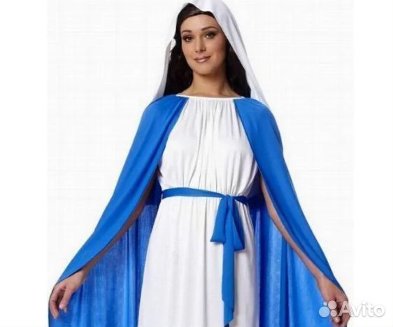 Костюм Платье Святая Мария с шарфом р.44-46