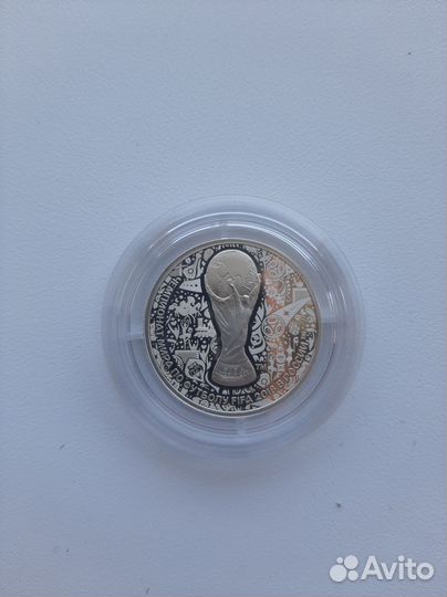 Медаль серебро чемпионат мира по футболу 2018