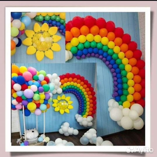 Оформление выпускных воздушными шарами