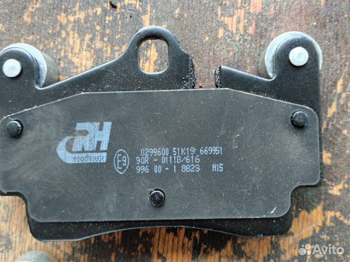 Тормозные колодки volkswagen Touareg