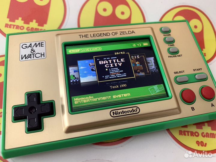Nintendo Game & Watch Zelda (Оригинал + 93 Игры)