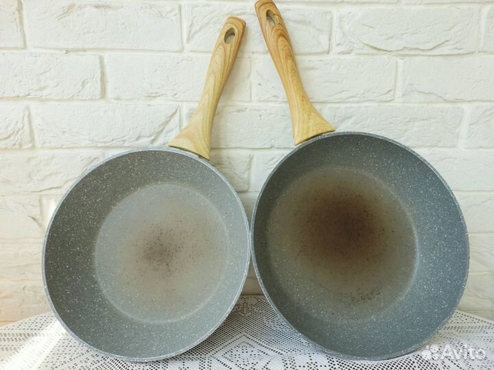 Сковороды Alpenkok литые 26 и 28 см