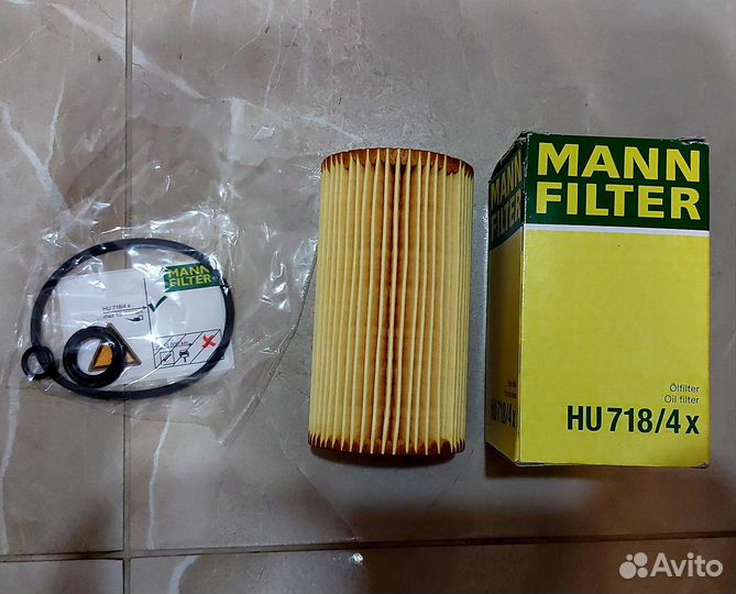 Фильтр масляный HU718/4x