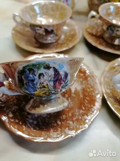 Сервиз кофейный польский walbrzych