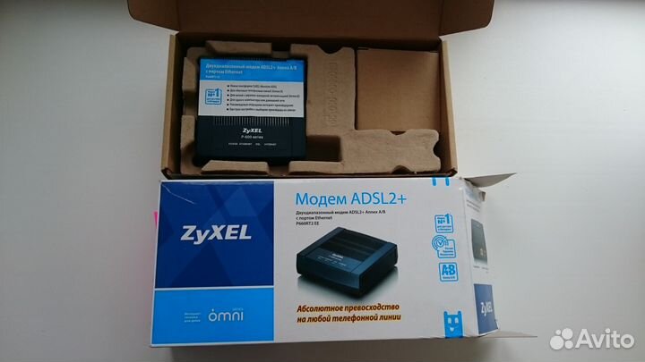 Модем zyxel P-660RT2 EE