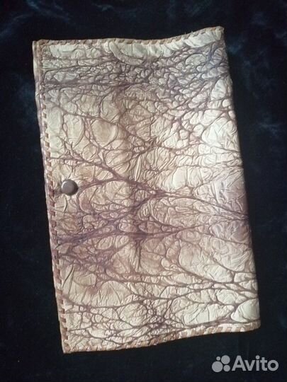Клатч дизайнерский кожа ручная работа