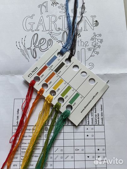 Остатки набор для вышивания Dimensions