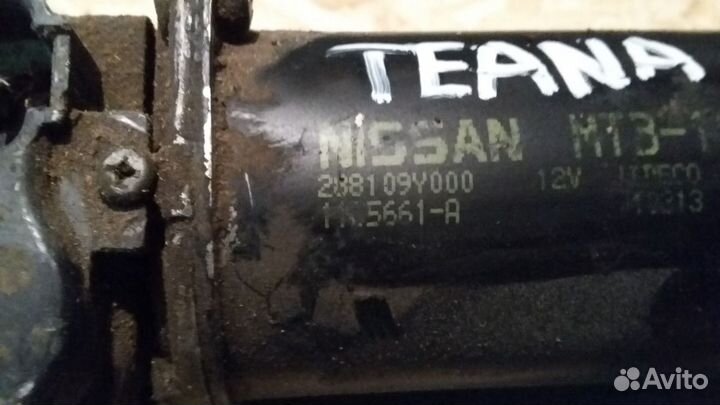 Трапеция дворников nissan teana J31 (2006-2008)