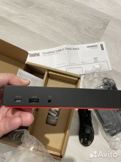 Док-станция lenovo thinkpad USB-C dock gen2